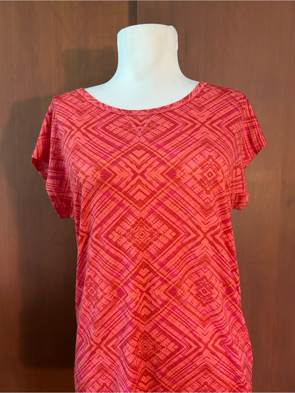 Smartwool Orange Patterned Top - Picture 6 of 6